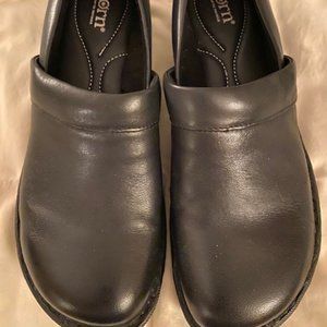 Born Leather Clogs/Slip-On